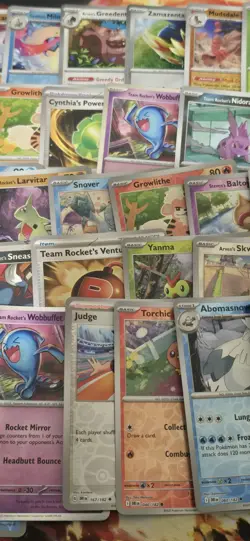Pokemon TCG Destined Rivals Bulk 125 Card Set Holos and Reverse Foils Only - Image 5