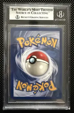 🔥 1999 POKEMON CARD GERMAN BASE SET 1. EDITION GLURAK HOLO RARE NM 9 BECKETT 🔥 - Image 2