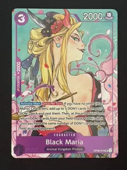 Black Maria (Illustration Box Vol.2) - One Piece Promotion Cards (OP-PR) - Image 1