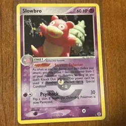 Pokemon Card - Slowbro FireRed & LeafGreen 14/112 Holo Rare - Image 1