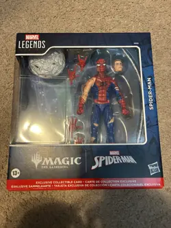 Magic The Gathering Spiderman Action Figure Lot- No Promo Cards - Image 2