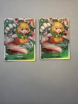 X2 One Piece Card Game TCG Carrot OP08-023 SR M/NM Condition - Image 1