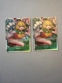 X2 One Piece Card Game TCG Carrot OP08-023 SR M/NM Condition - Image 2