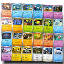Pokemon 151 Common & Uncommon COMPLETE BASE Set 128 Cards NM - Image 5