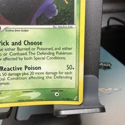 Pokemon Card Swalot 11/100 EX Crystal Guardians Holo Near mint - Image 5