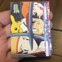 2000 Topps Pokemon the Movie #36 Inside the Air-Ship Blue Logo 1st TCG Card - Image 1