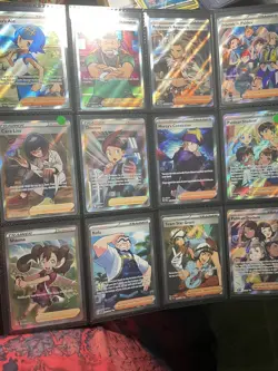 Pokemon TCG Full Art Trainer card Lot 10x SWSH Scarlet Violet NM - LP+ - Image 1