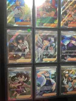 Pokemon TCG Full Art Trainer card Lot 10x SWSH Scarlet Violet NM - LP+ - Image 3