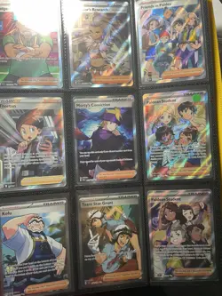 Pokemon TCG Full Art Trainer card Lot 10x SWSH Scarlet Violet NM - LP+ - Image 5