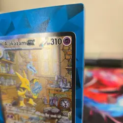 Alakazam ex 201/165 Sv: Scarlet & Violet 151 Full Art Holo Pokemon Trading Card - Image 3