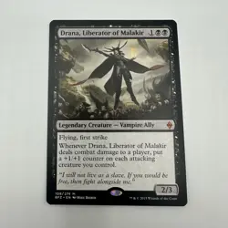 Drana, Liberator of Malakir Battle for Zendikar NM MTG Magic the Gathering - Image 1