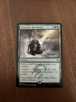 FOIL Shamanic Revelation ~ Prerelease Fate Reforged [ NM ] [ Magic MTG ] - Image 1