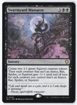 Swarmyard Massacre R Commander: Bloomburrow 20 NM - Image 1