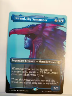 Talrand, Sky Summoner (Borderless) Commander Masters Regular - Image 1