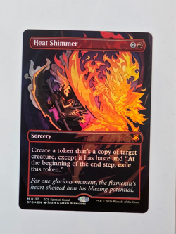Heat Shimmer - M0137 Foil (Borderless) -Special Guests - Lorwyn - MTG - NM - Image 1