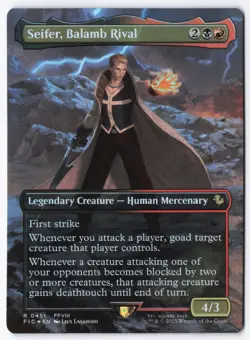 Seifer, Balamb Rival (Borderless) R Commander: FINAL FANTASY 451 NM - Image 1