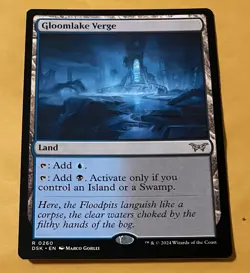 MTG - Duskmourn: House of Horrors - Gloomlake Verge Regular Rare 260 Unplayed - Image 1