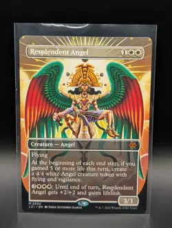 MTG - Resplendent Angel - BORDERLESS - Creature Angel - LCI #334 - Mythic - NM - Image 1