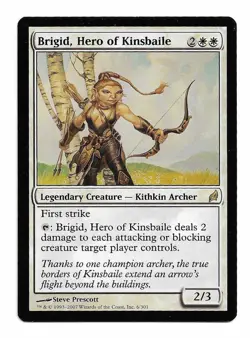 MTG Brigid, Hero of Kinsbaile X1 Lorwyn edition rare - Image 1
