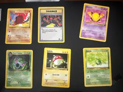 Vintage Pokemon Team Rocket Set LP - 22 Card Lot - Image 1