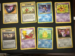 Vintage Pokemon Team Rocket Set LP - 22 Card Lot - Image 5
