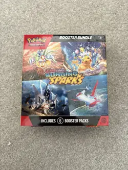 Pokemon TCG Surging Sparks Booster Bundle Brand New Sealed Box 6 Pack - Costco - Image 1