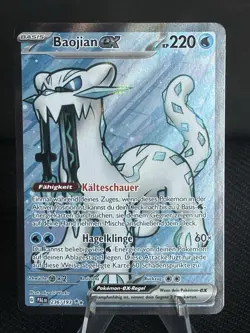 Pokemon-Karte Baojian EX 236/193 Entwicklungen in Paldea PAL Deutsch NM - Image 1