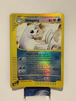 LP (E-Reader) Pokemon Dewgong Skyridge 7/144 Reverse Holo - Image 1