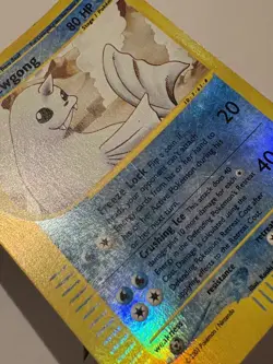 LP (E-Reader) Pokemon Dewgong Skyridge 7/144 Reverse Holo - Image 5