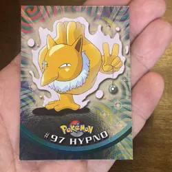 2000 Topps L Pokemon TV Animation Edition Series 2 Hypno #9 Foil Holo - Image 1