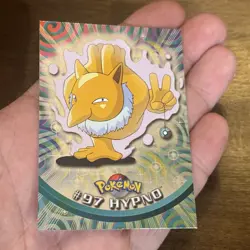 2000 Topps L Pokemon TV Animation Edition Series 2 Hypno #9 Foil Holo - Image 2