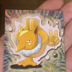 2000 Topps L Pokemon TV Animation Edition Series 2 Hypno #9 Foil Holo - Image 5