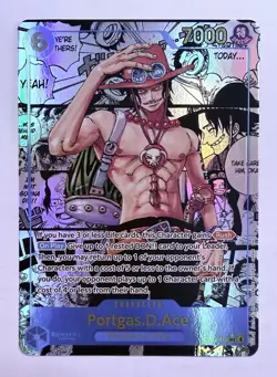 💎 2025 ONE PIECE TCG PORTGAS.D.ACE OP13-119 EN MANGA - CARRYING ON HIS WILL 💎 - Image 1