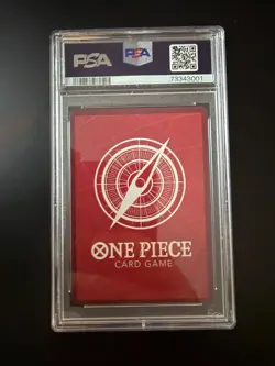 ONE PIECE - OP 03 - JP - PSA 10 Pillars of Strength Iceburg OP03-058 Leader - Image 2