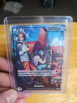 Shanks (2025 PSA Magazine Promo) OP09-001 One Piece Promotion Cards Foil - Image 1