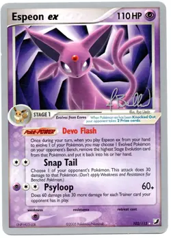 Espeon ex 102/115 2006 World Championships Ultra Rare Pokemon Card LP H2 - Image 1