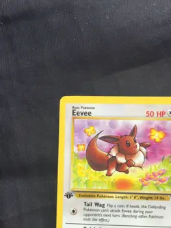 Pokemon Cards: Jungle 1st Edition Common: Eevee 51/64 - Image 2