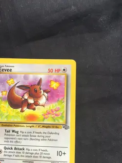 Pokemon Cards: Jungle 1st Edition Common: Eevee 51/64 - Image 3