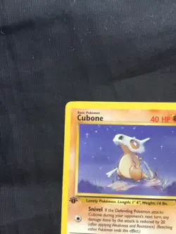 Pokemon Cards: Jungle 1st Edition Common: Cubone 50/64 - Image 2