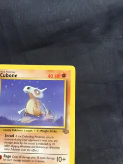 Pokemon Cards: Jungle 1st Edition Common: Cubone 50/64 - Image 3