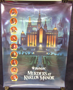 MTG TCG Murders at Karlov Manor Store Foil Poster 18x24 - Image 1