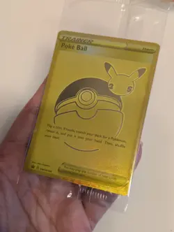 Poke Ball SWSH146 Gold Trainer Promo Pokemon Card From Celebrations 25 _ Sealed - Image 5