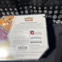 Pokemon TCG V Powers Tin [Eevee V] 🔥 *SEALED* | Sword & Shield BRAND NEW - Image 3