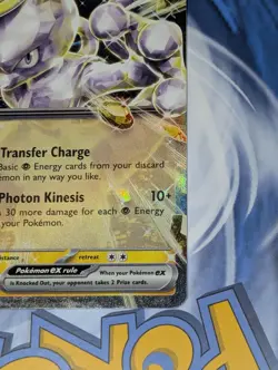 Mewtwo Ex 058/182 Holo Double Rare SV04: Paradox Rift Nm Pokemon Tcg - Image 5