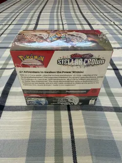Pokemon TCG Stellar Crown Booster Box Factory Sealed WITH ACRYLIC CASE!!! - Image 5