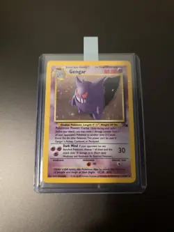 Pokemon Vintage Holo Gengar 5/62 Fossil WoTC 1999 - Image 1