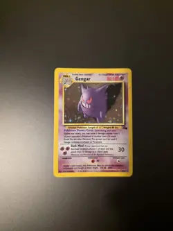 Pokemon Vintage Holo Gengar 5/62 Fossil WoTC 1999 - Image 2