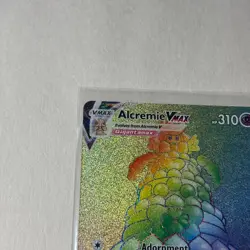 Pokemon Pokemon TCG Alcremie VMAX Secret Rare 073/072 Shining Fates Rainbow Holo - Image 2