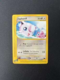 Pokemon Card Skyridge Jigglypuff 68/144 E Series Pokemon TCG - Image 1