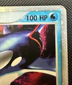 Pokemon Kyogre ex 94/101 Holo HP EX Hidden Legends DAMAGED Vintage Ultra Rare - Image 3
